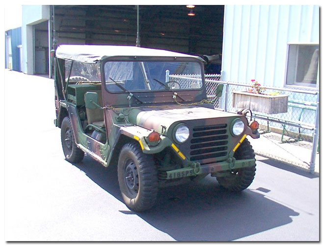 This is Moose from Sidney NY, and this is my mutt, a 1971 M151A2. It will eventually be restored as a jeep assigned to the 416th Combat Defense Squadron at Griffiss AFB NY